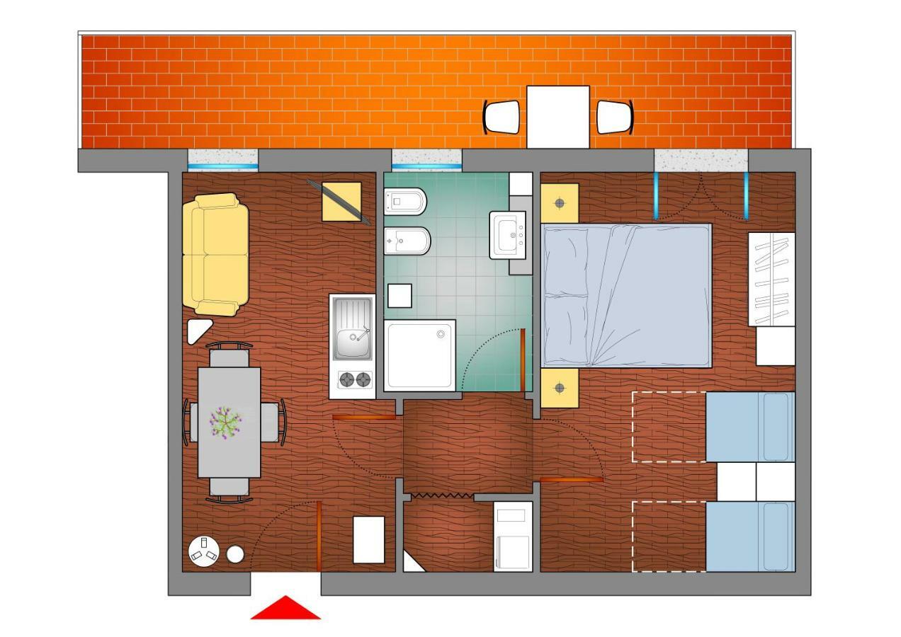 Appartamentino Uso Esclusivo Pádua Exterior foto
